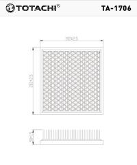   TOTACHI TA-1706 (17220-P2M-Y00) -  2