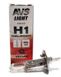 Лампа галогенная 12В H1 55Вт Vegas AVS (A78137S)