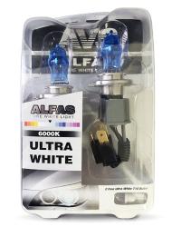   AVS ALFAS Pure-White 6000 H11 12V 85W,  2+2 (T-10) . (A07242S)