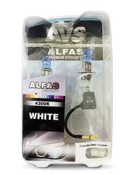   AVS ALFAS Maximum Intensity 4300K H3 12V 85W,  2+2 (T-10) . (A07234S)