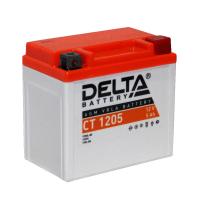 АКБ Мото Delta AGM 12В 5А/ч о.п. ток 80 114x70x106 CT1205