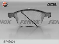 Тормозные колодки передние дисковые FENOX BP43001