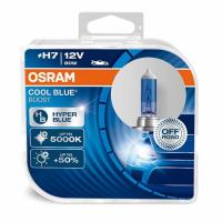   Osram 50% Cool Blue 5000K Hyper 12 H7 80 2. 62210CBBEURODUO