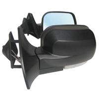 Зеркало боковое Политех ВАЗ 2108 левое, правое антиблик голубое матовое с обогревом