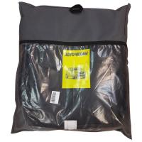 Автомобильные чехлы Ростов ВАЗ Lada Xray экокожа/алькантара стеганые серая строчка черные